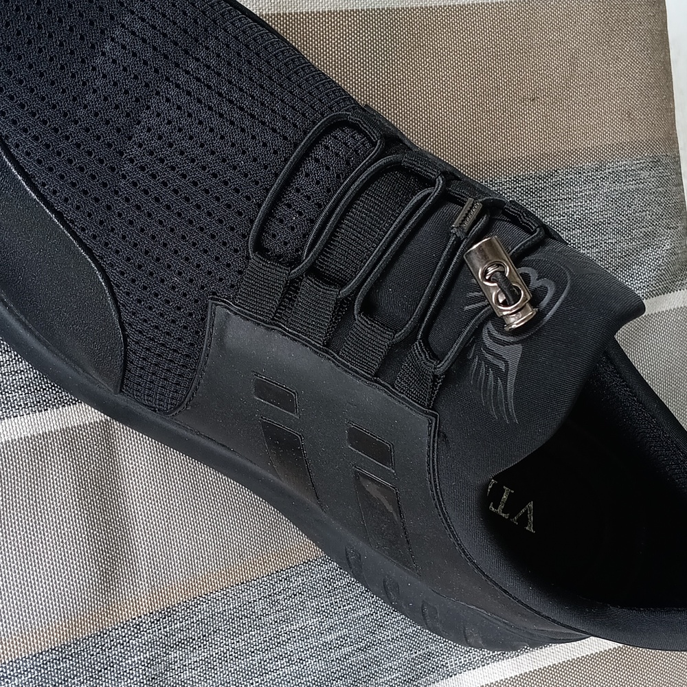 Black casual men's shoes - Picture 6 of 6
